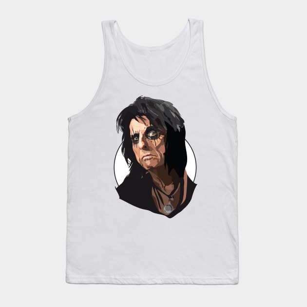 Alice Cooper Tank Top by annamckay